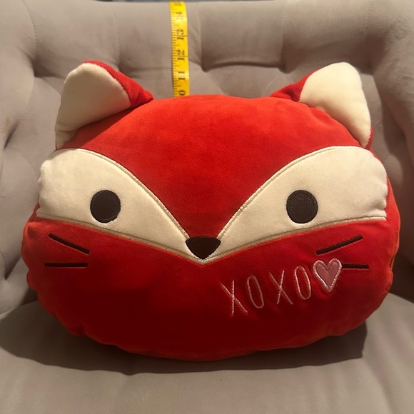 Squishmallows Red and Cream Fox Stuffed Animal, Stackables - Picture 2 of 7